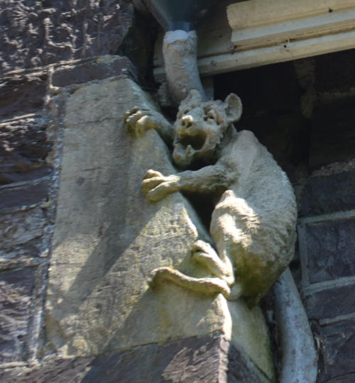 Another Gargoyle at Thorncliffe, Monkstown, Co.Cork One of the Gargoyles of Thorncliffe, Monkstown, Co.Cork